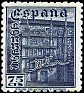 Spain 1946 Stamp Day 75 CTS Blue Edifil 1003